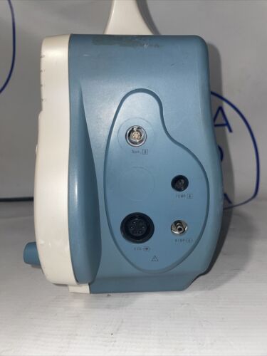 Mindray PM-8000 Express Patient Monitor SPO2 ECG Temp READ For Parts/Damaged!