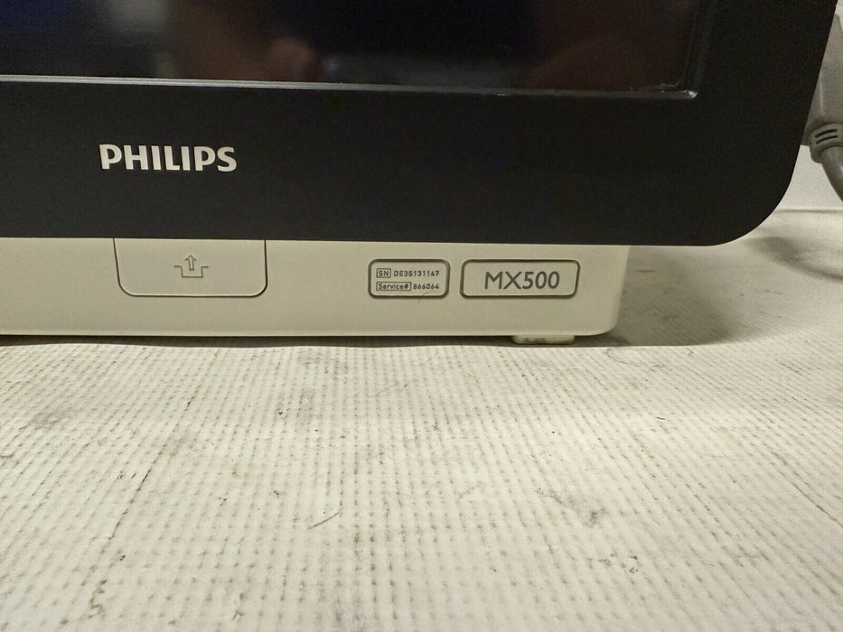 PHILIPS INTELLIVUE MX500 with Power Cable 30 Day Warranty