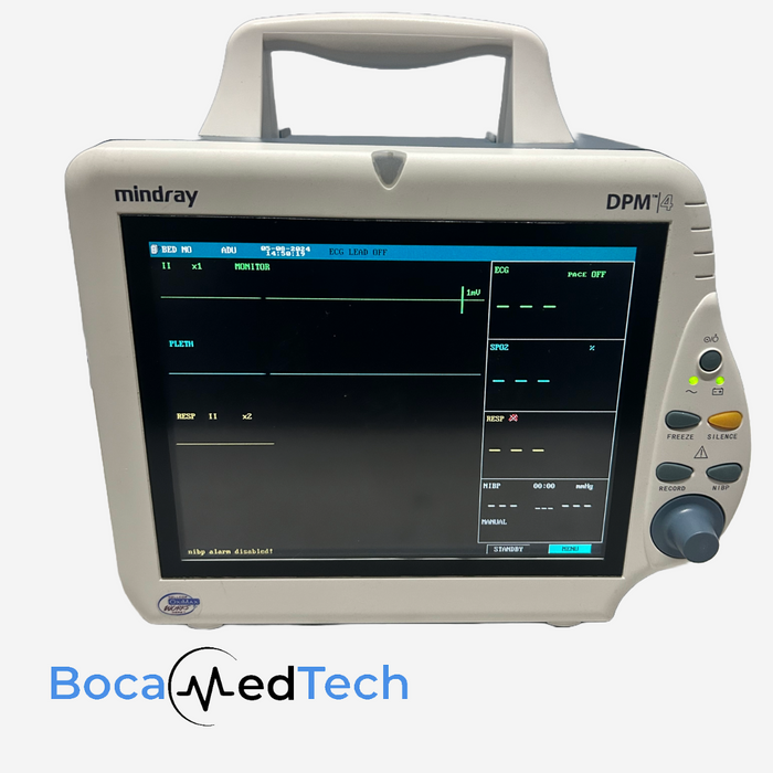 Mindray DPM-4 Patient Monitor with Power Cable 30 Day Warranty