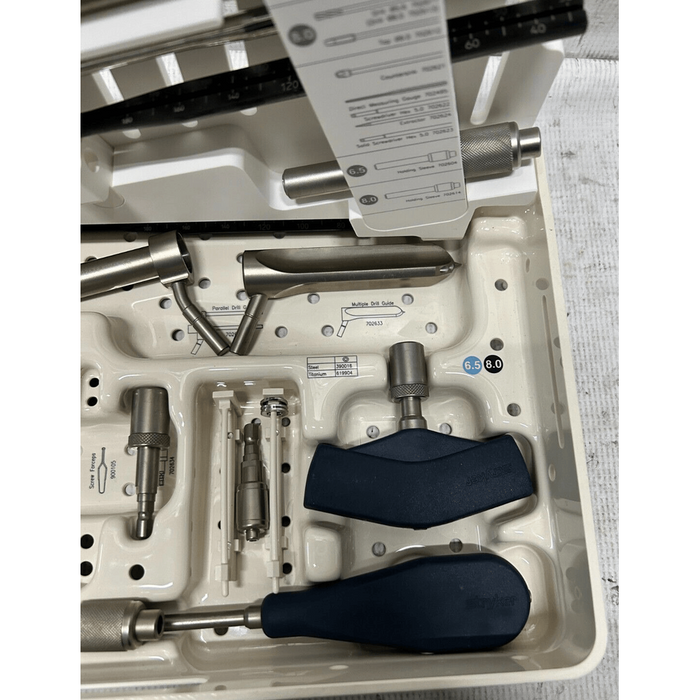 Stryker Asnis III 6.5mm/8.0mm Cannulated Screw System *Missing Case*