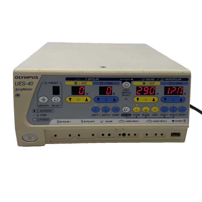 Olympus UES-40 Surgmaster ESU SCREEN DAMAGE AS SHOWN! 30 Day Warranty