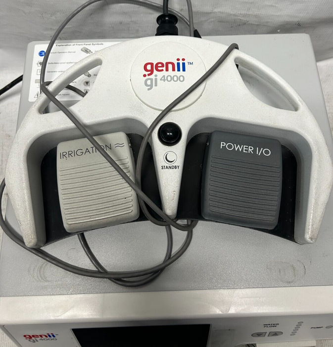 Genii Gi 4000 G11-100-01 with Foot Pedal 30 Day Warranty