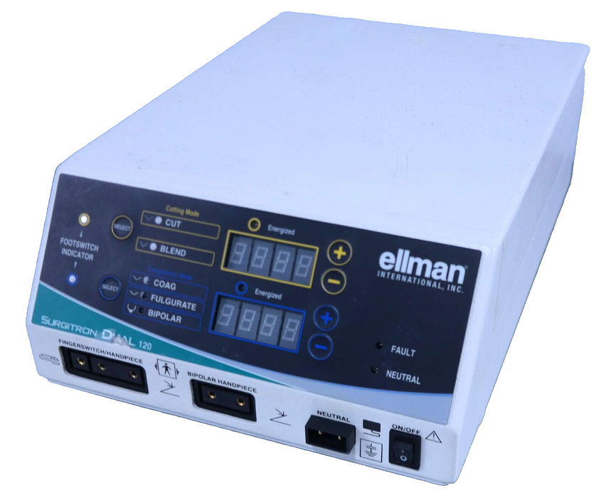 Ellman Surgitron 4.0 Dual RF 120 IEC P/N 2480234 30 Day Warranty