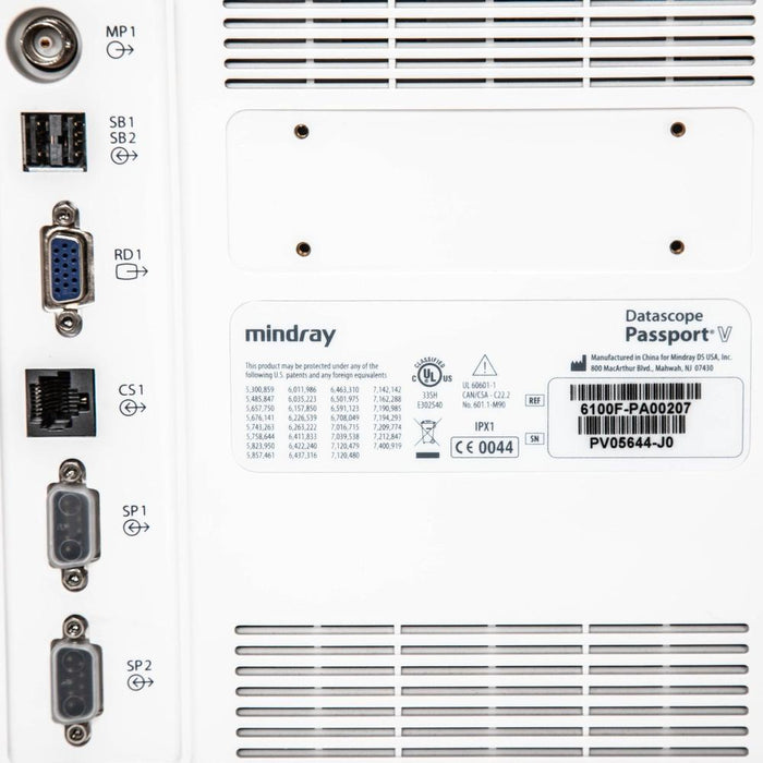 Mindray Passport V Patient Monitor W CO2 30 Day Warranty