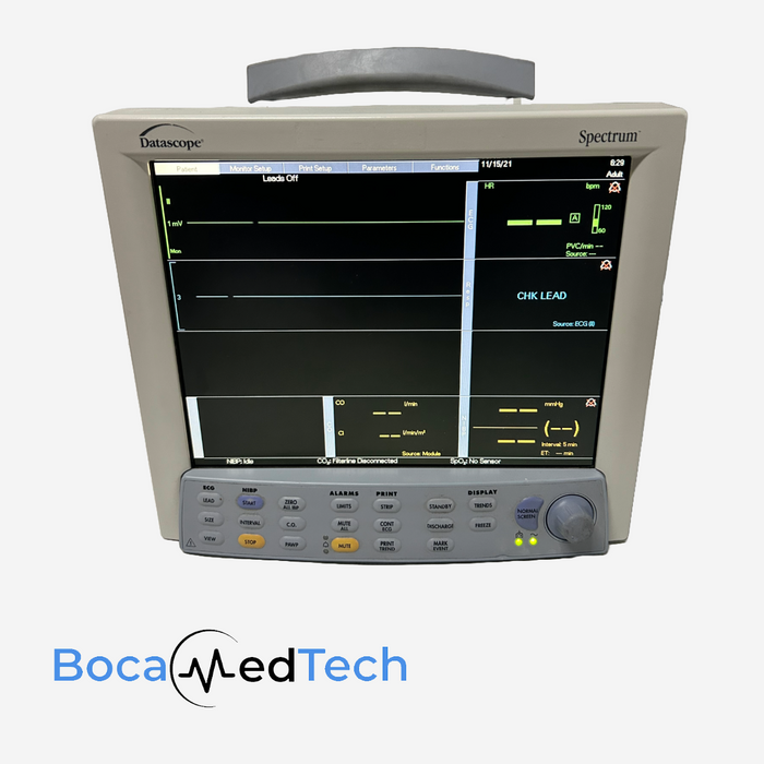 Mindray Datascope Spectrum CO2 w/ Power Cable 30 Day Warranty