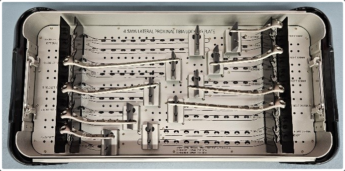 Smith & Nephew Peri-Loc 4.5mm Lat. Prox. Tibia Locking Plate Set