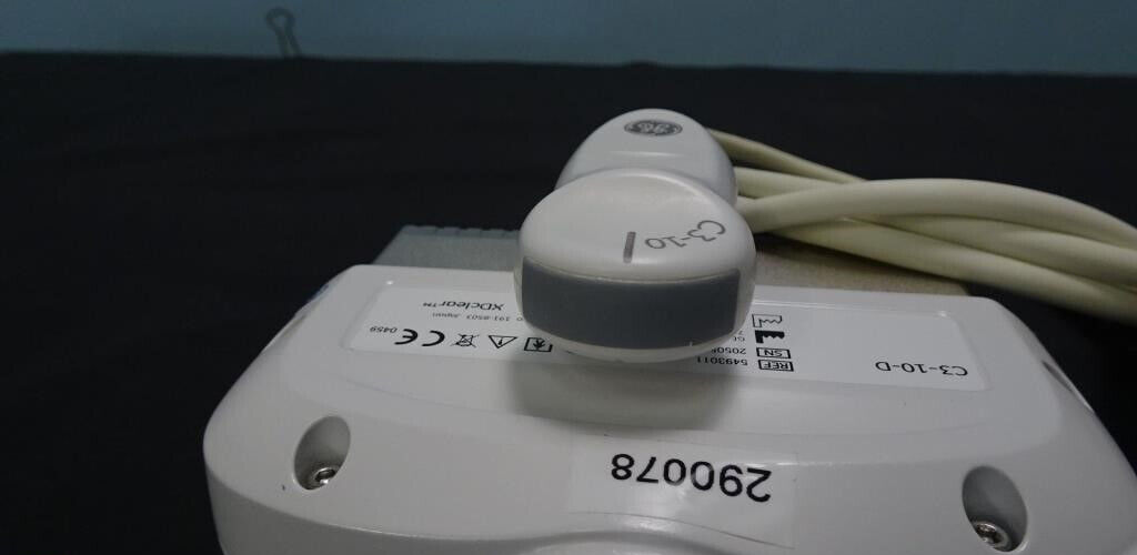 GE C3-10-D CURVED ARRAY ULTRASOUND TRANSDUCER PROBE C3-10-D GE ULTRASOUND PROBE