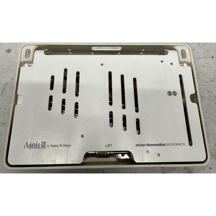 Stryker Asnis III 6.5mm/8.0mm Cannulated Screw System *Missing Case*