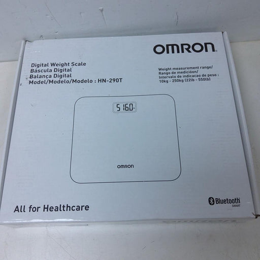 NEW Omron HN290T Bluetooth Enable Automatic Digital Weight Scale Max 550 Lb