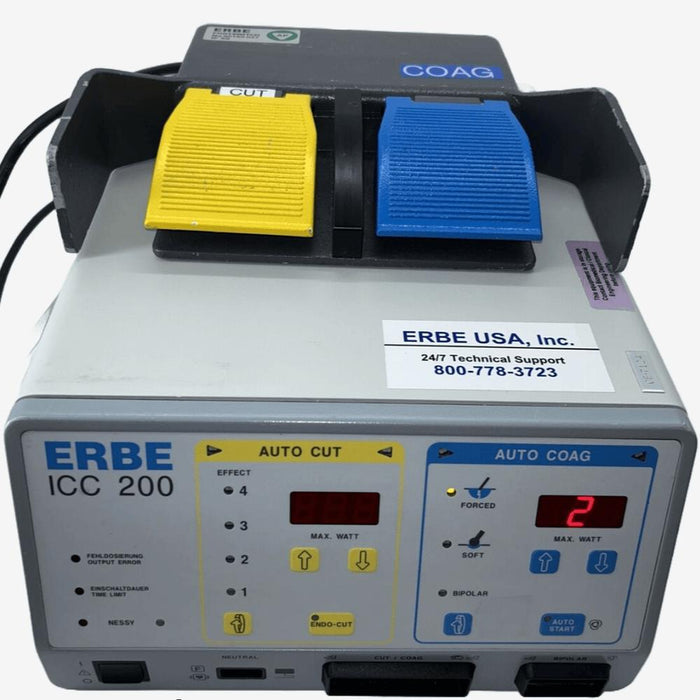 Erbe ICC 200 ESU With Footswitch 30 Day Warranty!