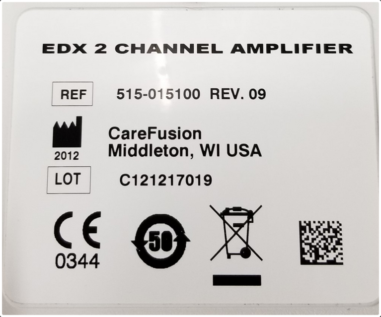 Carefusion Natus Nicolet EDX 515-015100 AT2 Amplifier 30 Day Warranty