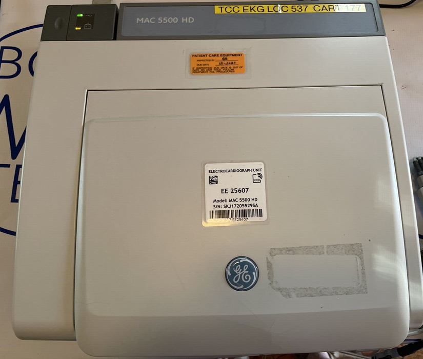 Ge Mac 5500 HD Electrocardiogram ECG EKG Machine 30 Day Warranty *NO MODULE*