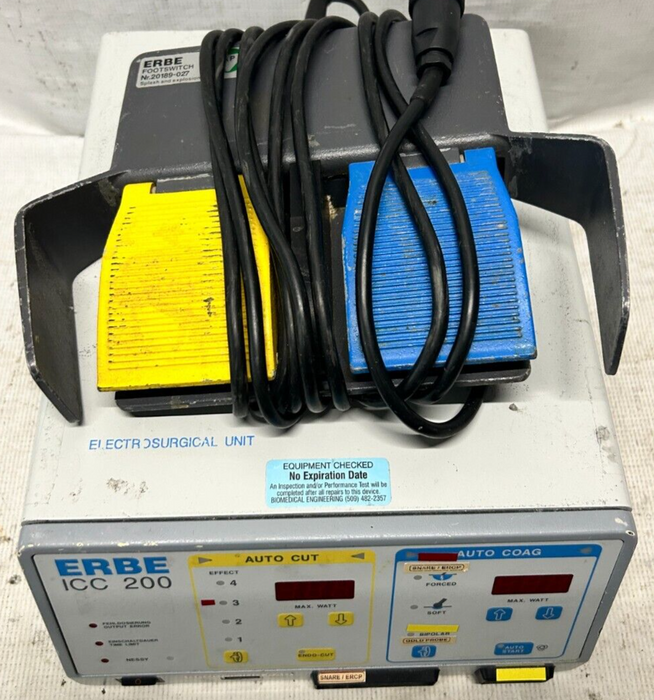 Erbe ICC 200 w/ 20189-027 Footswitch 30 Day Warranty