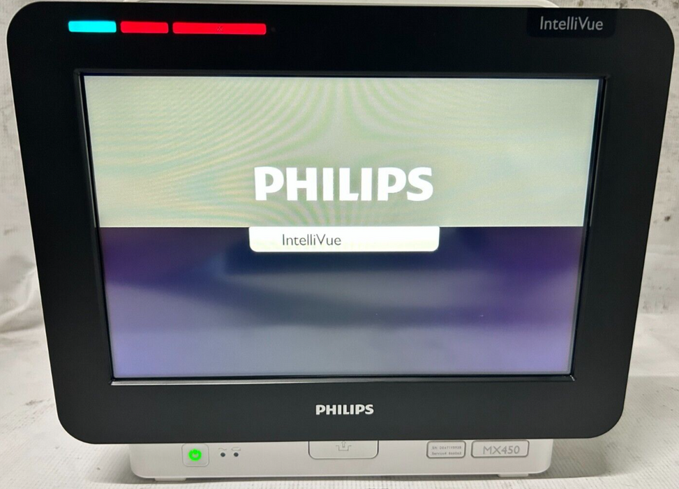 Phillips IntelliVue MX450 Patient Monitor 866062 Manufactured 2021