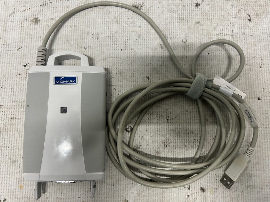 Midmark IQecg w/ Leads EKG ECG White/Gray Manufactured 2019 30 Day Warranty