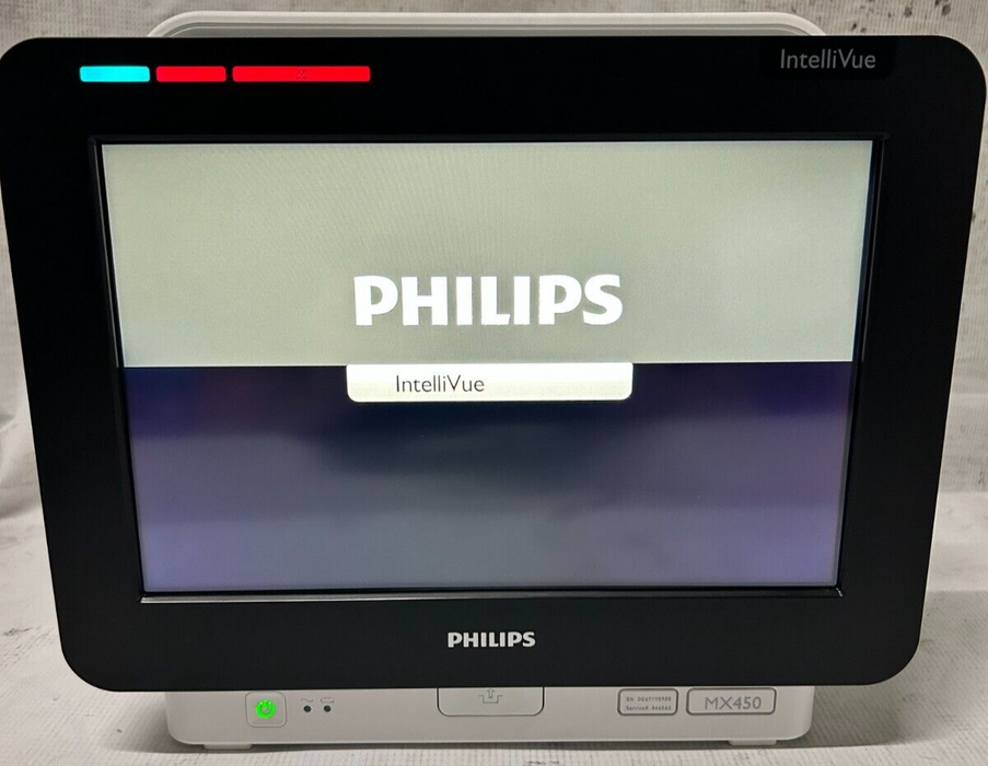 Phillips IntelliVue MX450 Patient Monitor 866062 Manufactured 2021