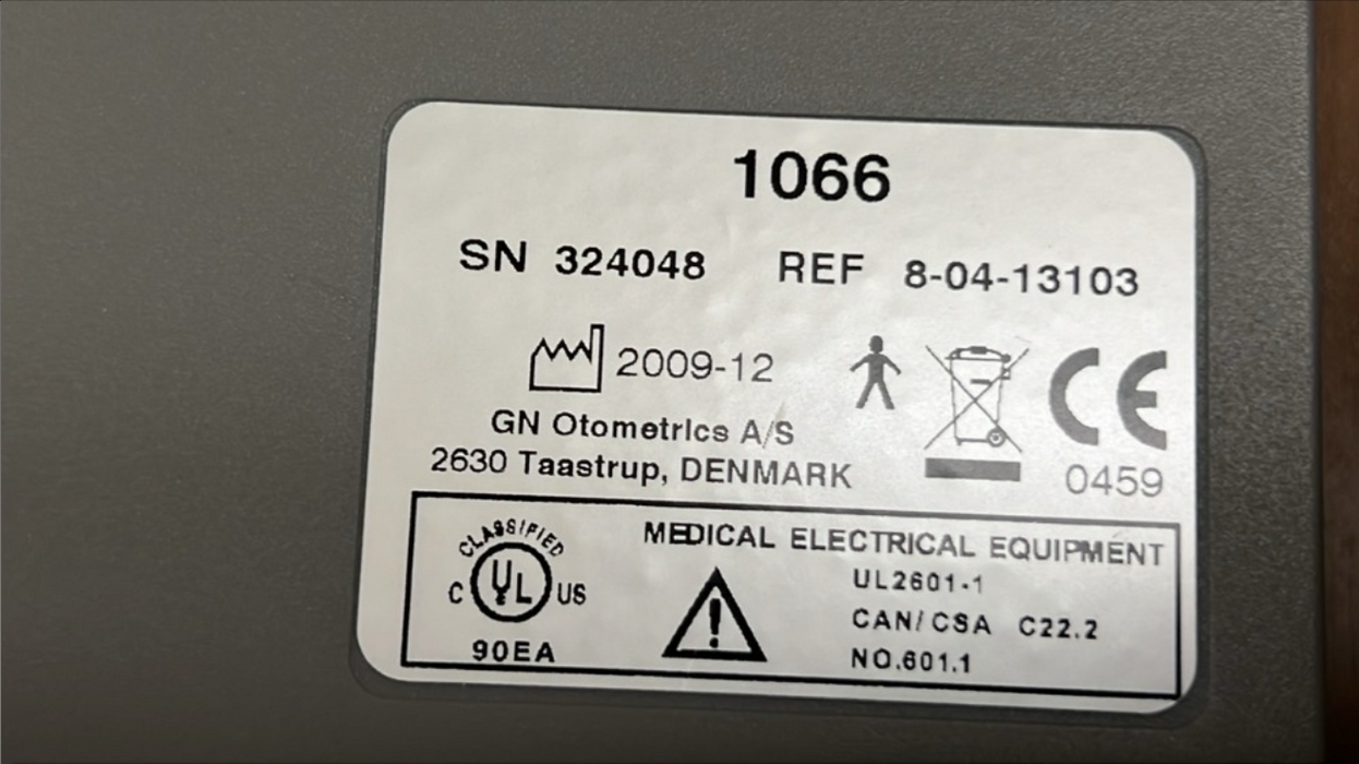 Madsen Astera 2 Audiometer W Control Panel Otometrics 30 Day Warranty