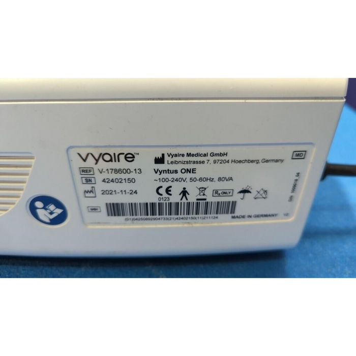 VYAIRE VYNTUS ONE PFT PULMONARY FUNCTION TEST SYSTEM Medical GmbH