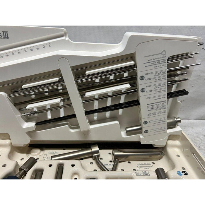 Stryker Asnis III 6.5mm/8.0mm Cannulated Screw System *Missing Case*