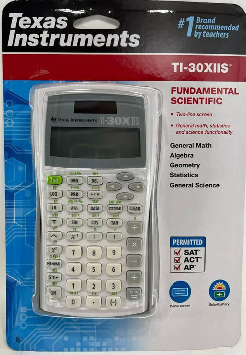 NEW Texas Instruments - TI-30X-IIS - Scientific Calculator - White