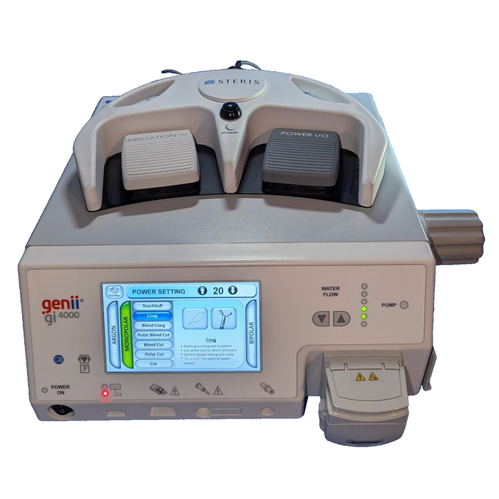 Genii gi4000 ESU with Footswitch (REF: G11-100-01) 30 Day Warranty