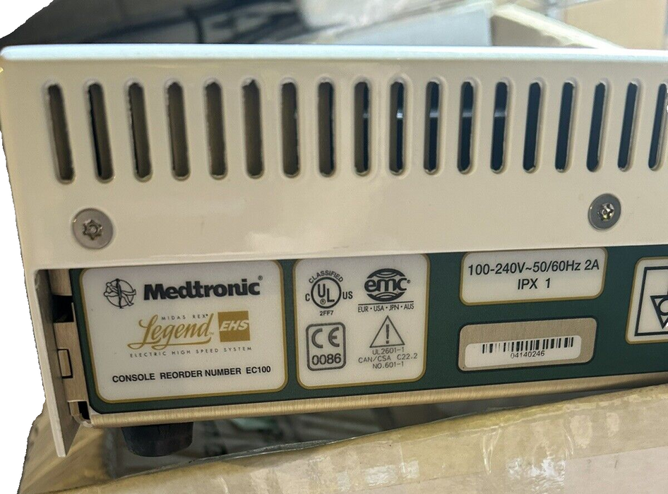 Medtronic Midas Rex Legend EHS EC100 Electric High Speed System