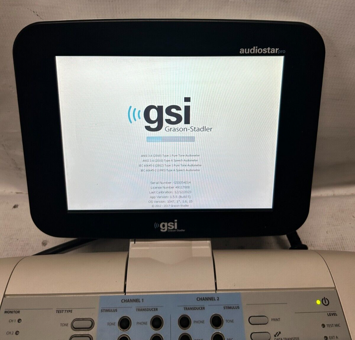 GRASON STADLER GSI Audiostar Pro 2012-97XX-Y With Power Cable 30 Day Warranty