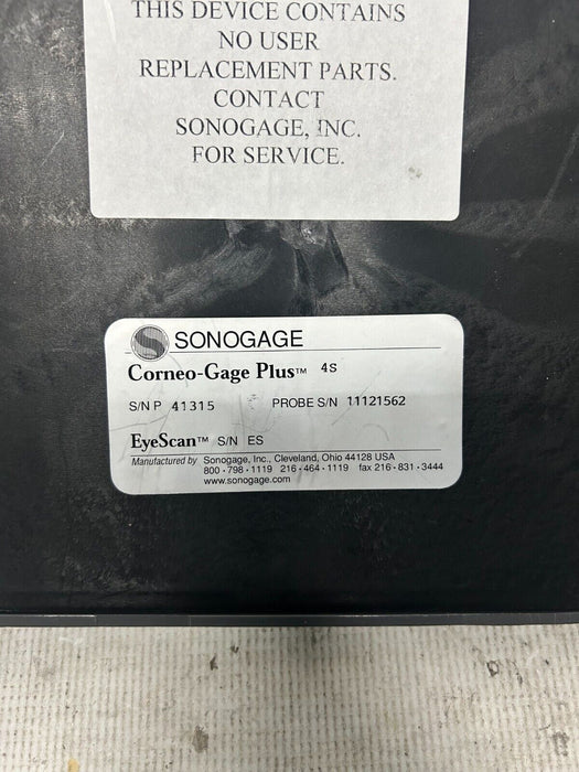 Sonogage Corneo-Gage Plus *No Power adapter*