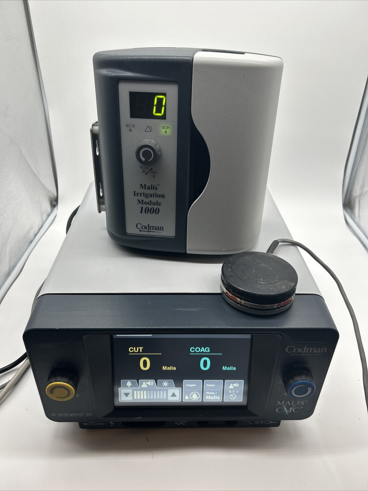 Codman – Malis CMC V electrosurgical generator – 80-1788R – with irrig