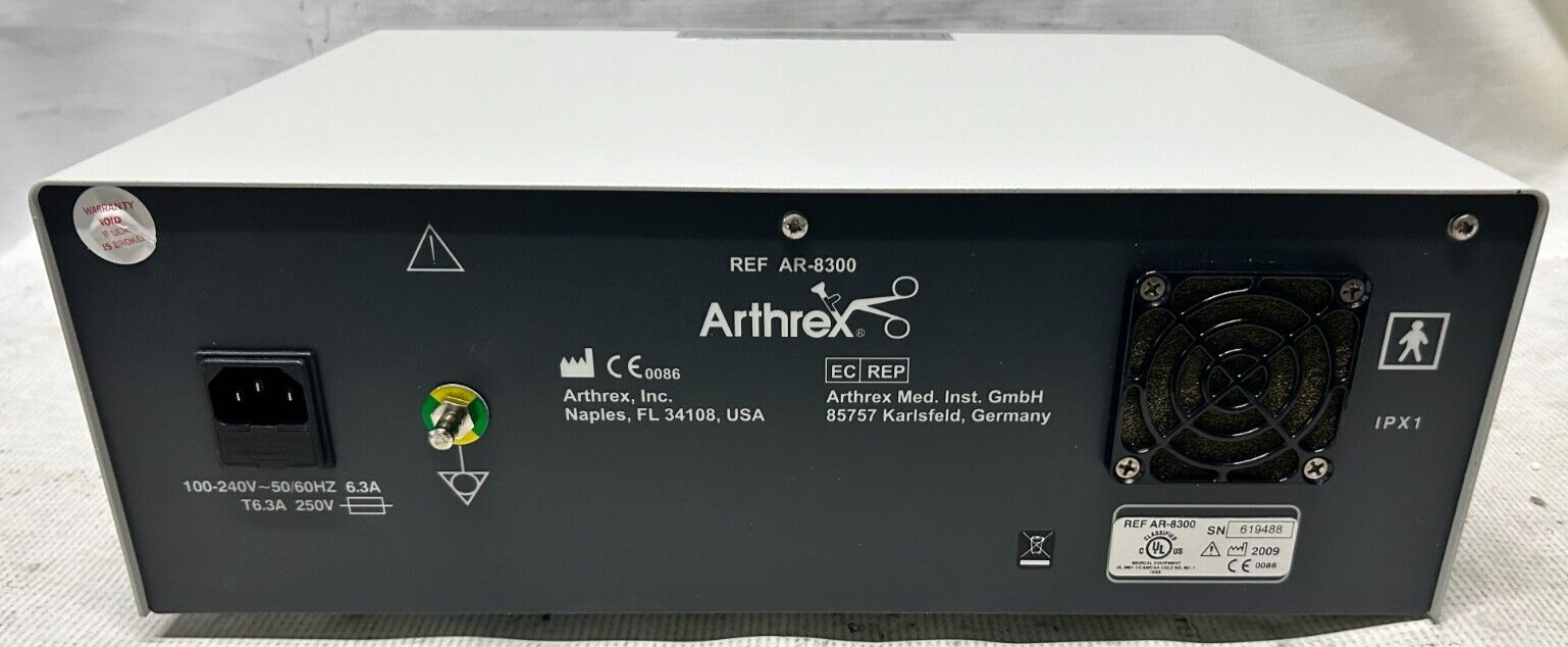 Arthrex APSII Control Console AR-8300 Version 5.02.00