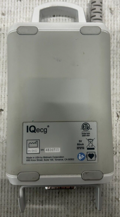 Midmark IQecg w/ Leads EKG ECG Manufactured 2022 30 Day Warranty *See Pictures*