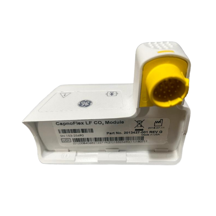 GE – Capnoflex 2013427-001 Rev G Dash REF 2015023-001 New In Box!