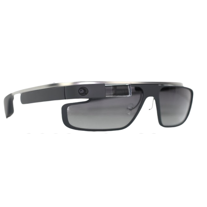 Google – Glass Explorer Edition Model XE-C Charcoal + Frame + Ear Bud