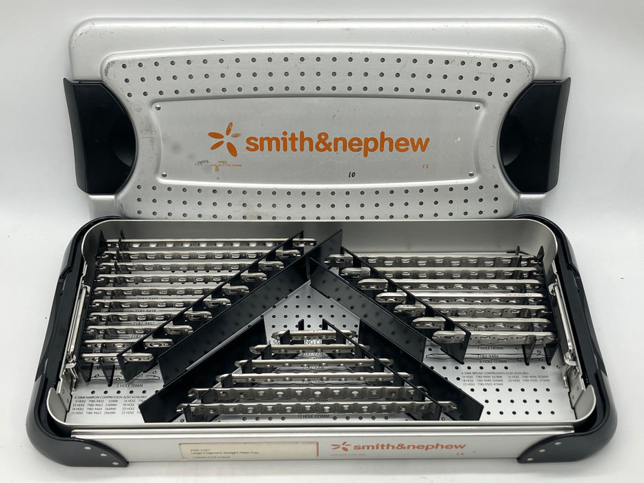 Smith & Nephew Peri-Loc Large Fragment Straight Plate Tray - 30 Day Warranty!