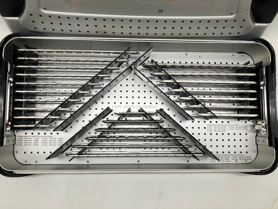 Smith & Nephew Peri-Loc Large Fragment Straight Plate Tray - 30 Day Warranty!