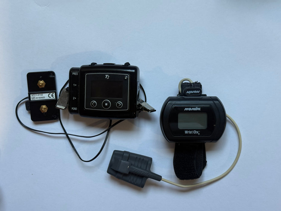 Nox Medical Nox T3 & Nonin 3150 Wrist Ox2 Oximeter