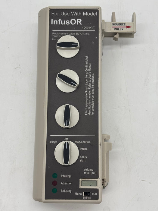 Baxter InfusOR Infusion Pump - 30 Day Warranty
