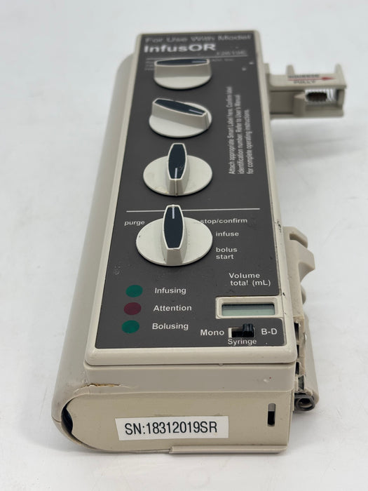 Baxter InfusOR Infusion Pump - 30 Day Warranty