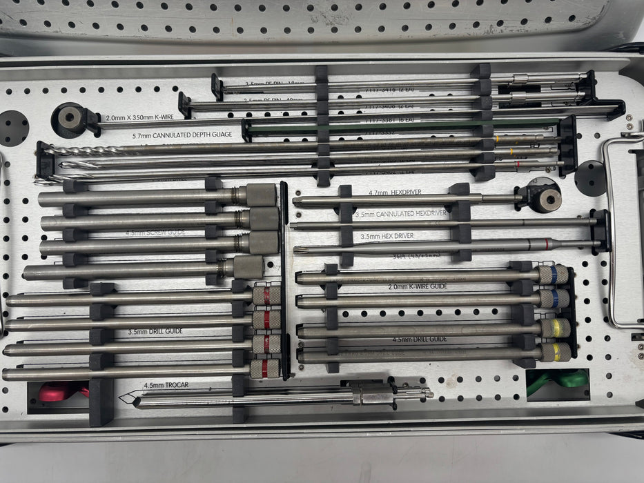 Smith & Nephew Peri-Loc 4.5mm L-P Tibia Targeter Tray - 30 Day Warranty!