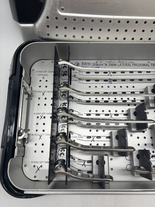 Smith & Nephew Peri-Loc 4.5mm Lat. Prox. Tibia Locking Plate Tray - 30 Day Warranty!
