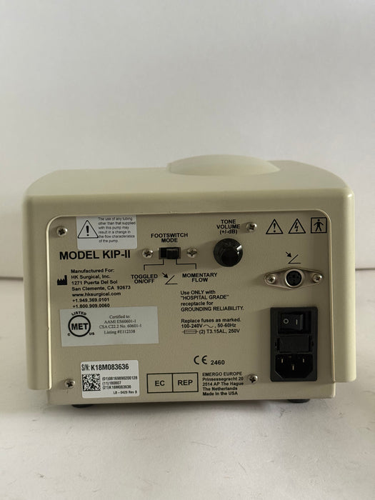 HK Surgical Klein Pump KIP-II