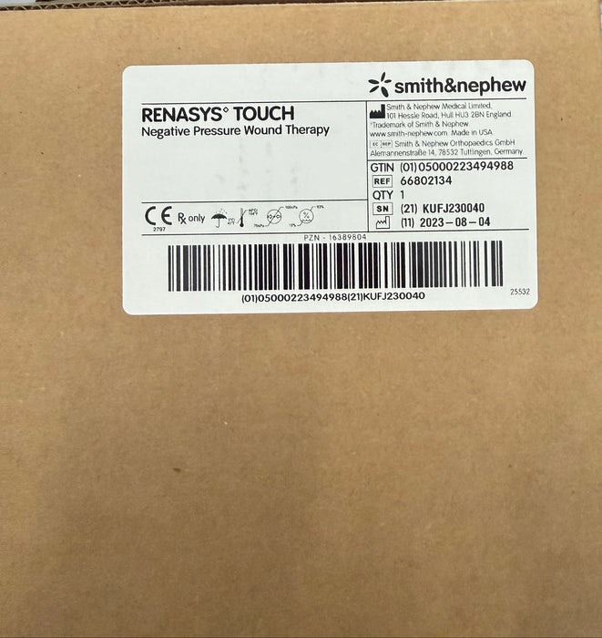 Smith & Nephew Renasys Touch Negative Pressure Wound Therapy