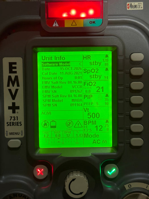 ZOLL EMV+ 731 Series | 30 Day Warranty