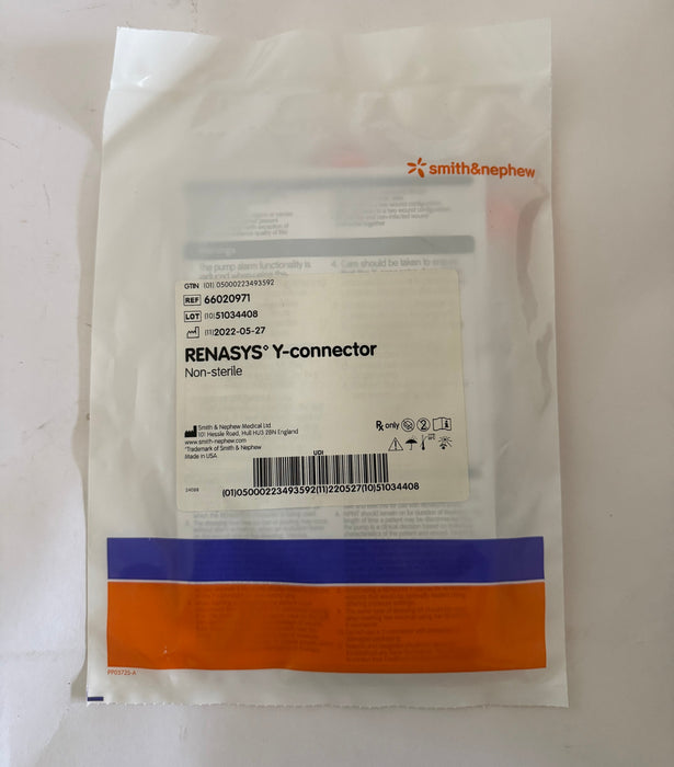 Smith & Nephew Renasys Touch Y-Connector