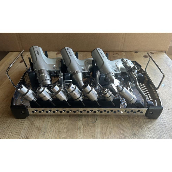 Stryker System 8 Power Drill Set 8205 8206 8208 W Case + Accessories TESTED