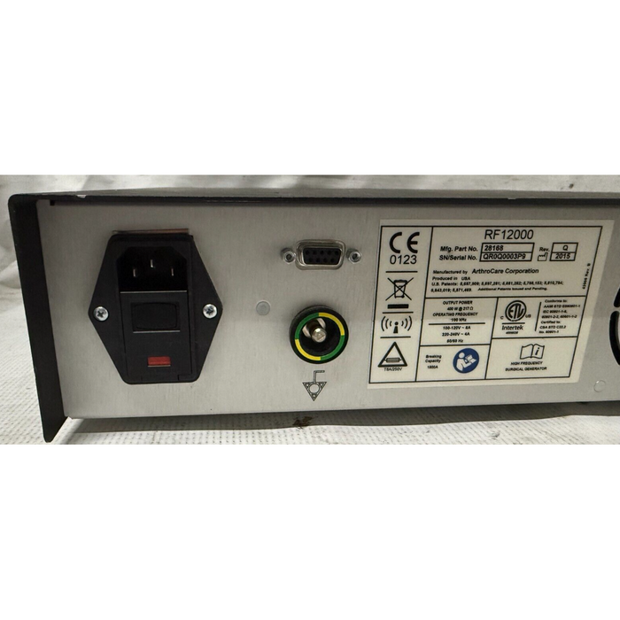 ArthroCare Quantum 2 RF12000 30 Day Warranty
