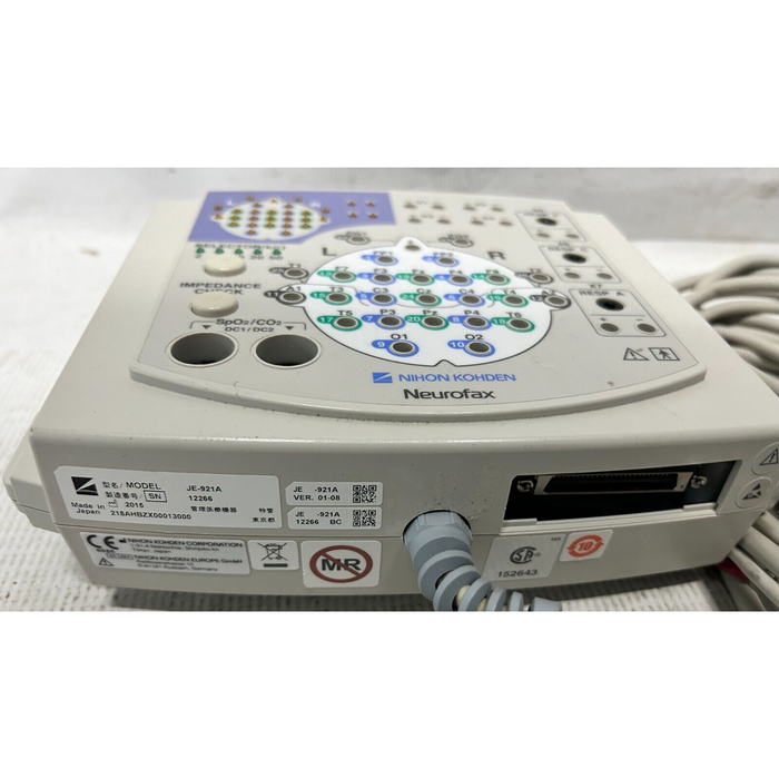 Nihon Kohden JE-921A 30 Day Warranty