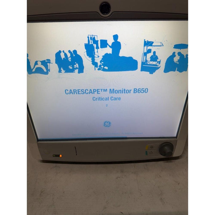 GE Carescape B650 Monitor B650-01 - 30 Day Warranty