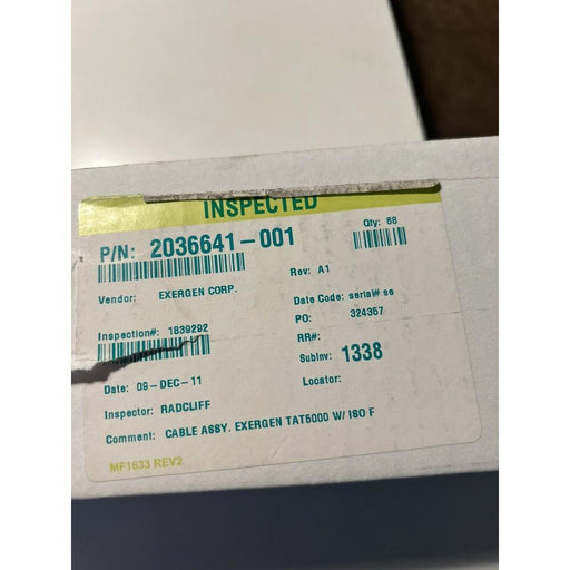 New Exergen Corp TAT5000 W ISO F Temporal Thermometer 30 Day Warranty