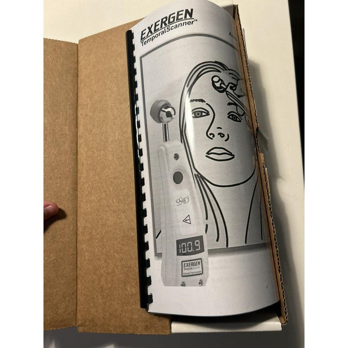 New Exergen Corp TAT5000 W ISO F Temporal Thermometer 30 Day Warranty